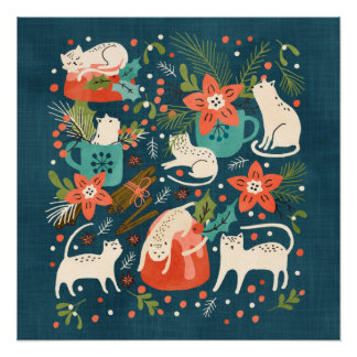 Spicy Kittens Poster