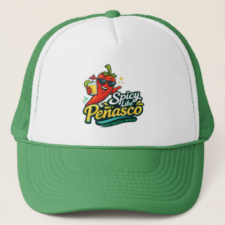 Spicy Like Peñasco Shirt – Funny Chili Pepper Rock Trucker Hat