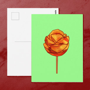 Spicy Mango On A Stick Postcard