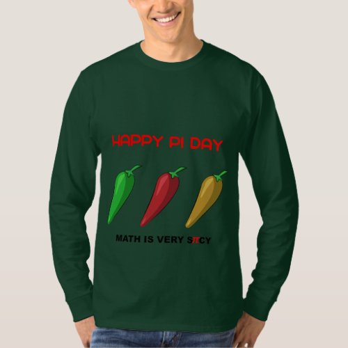 spicy math happy pi day T_Shirt