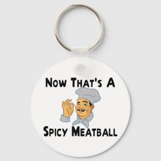 Spicy Meatball Keychain