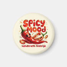 Spicy Mood Chili Spicy Food Kawaii Art