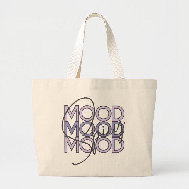 Spicy Mood Large Tote Bag (Front)
