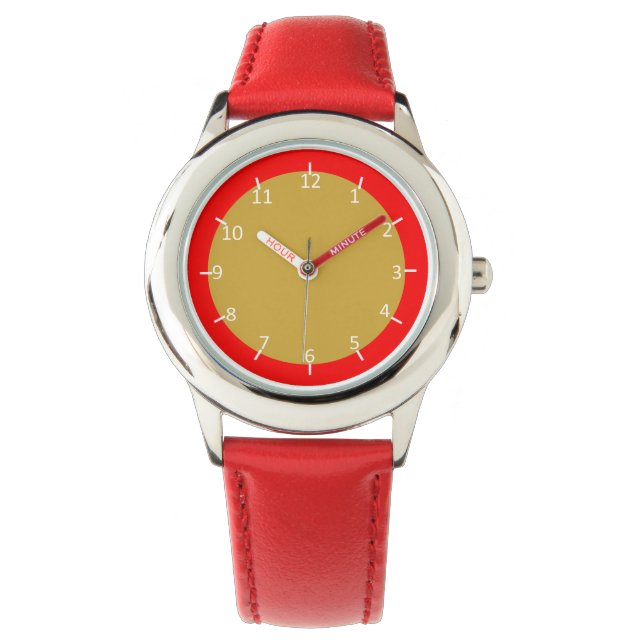 Spicy Mustard and Ketchup Watch (Front)