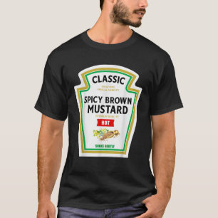 Spicy Mustard Ketchup Halloween 2023 Costume Match T-Shirt