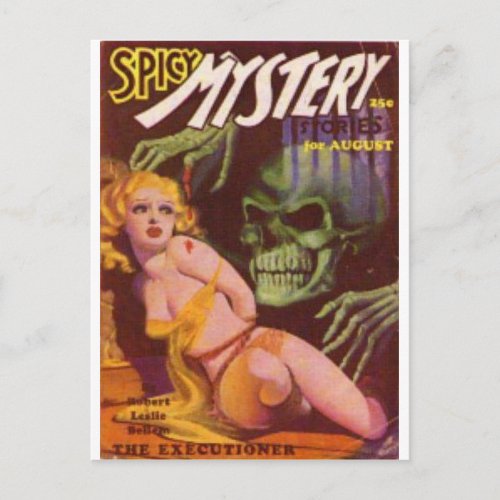 spicy mystery postcard