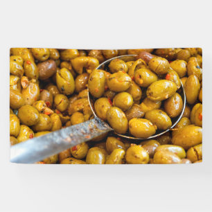 Spicy Nocellara Etnea olives Banner