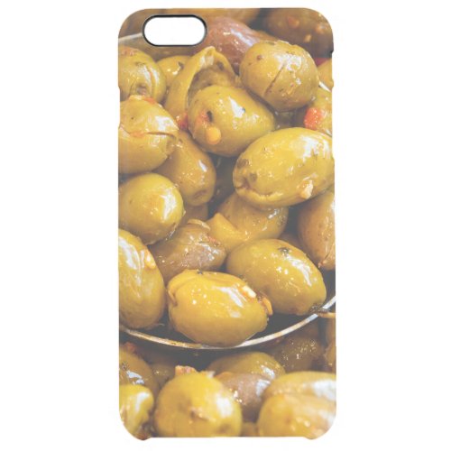 Spicy Nocellara Etnea olives Clear iPhone 6 Plus Case