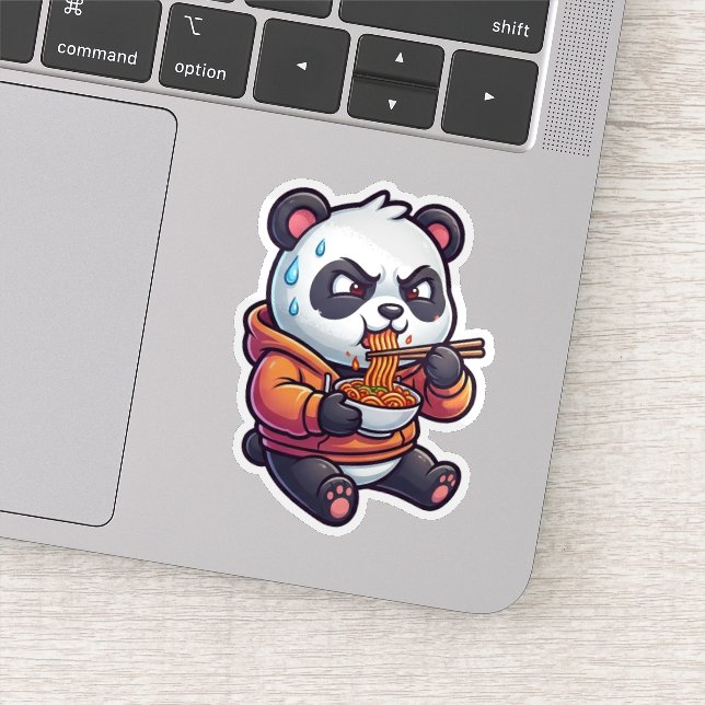 Spicy Noodle Panda Sticker (Detail)