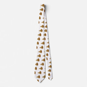 Spicy Pizza Slice Neck Tie