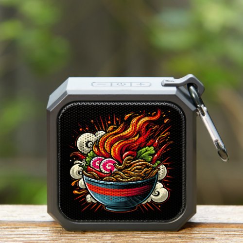 Spicy Ramen Japanese Noodle Street Art Bluetooth Speaker