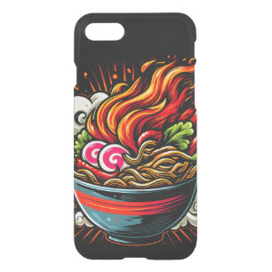 Spicy Ramen Japanese Noodle Street Art iPhone SE/8/7 Case