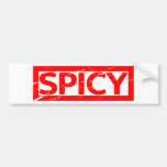 Spicy Stamp Bumper Sticker