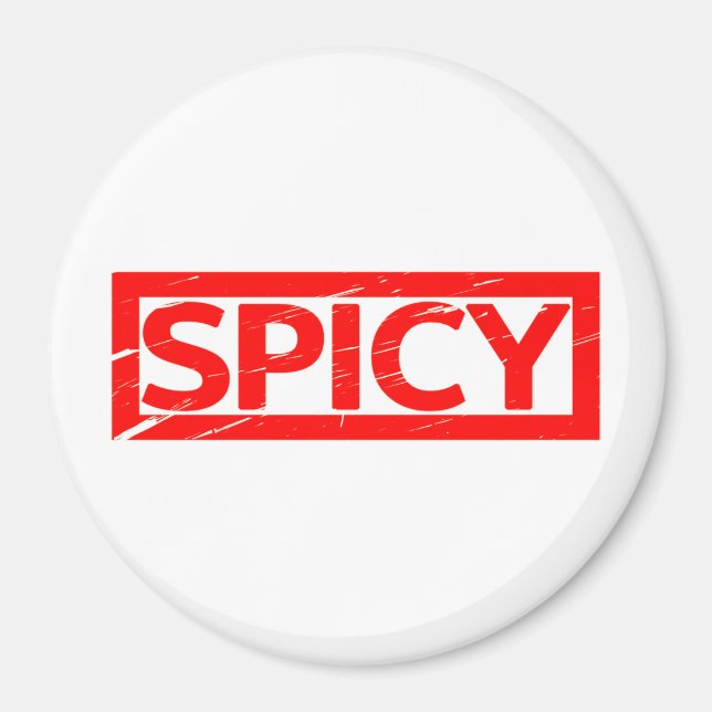 Spicy Stamp Magnet (Front)