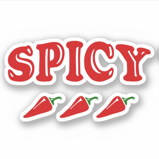 SPICY STICKER (Front)