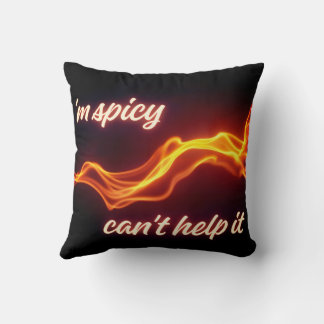Spicy Throw Pillow