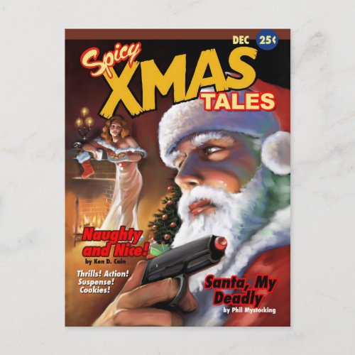 Spicy Xmas Tales Postcard