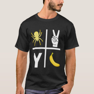 Spider 2 Y Banana Football Lovers American Gfit T-Shirt
