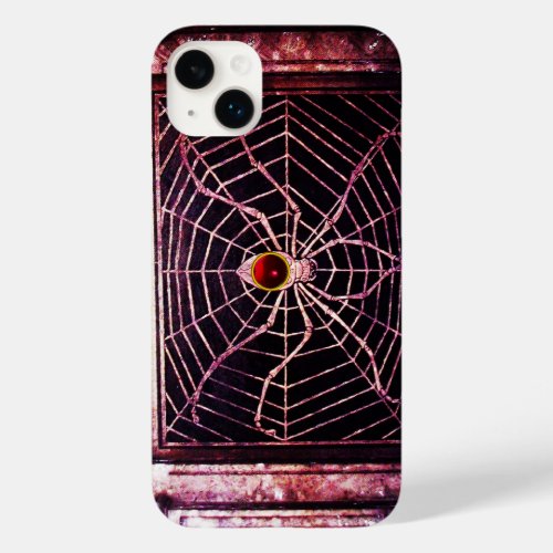 SPIDER AND WEB Red Ruby Black Case_Mate iPhone 14 Plus Case