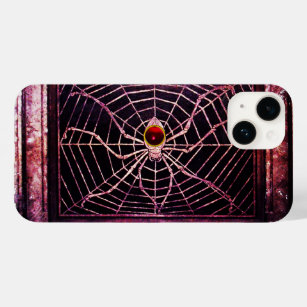 SPIDER AND WEB Red Ruby Black Case-Mate iPhone 14 Case