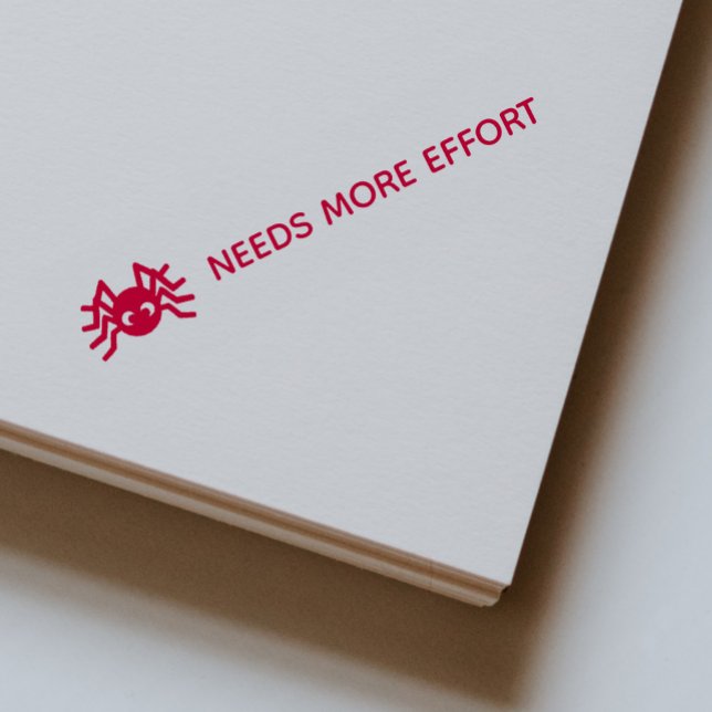 Spider Attention Needs More Effort Pocket Stamp (Creator Uploaded)