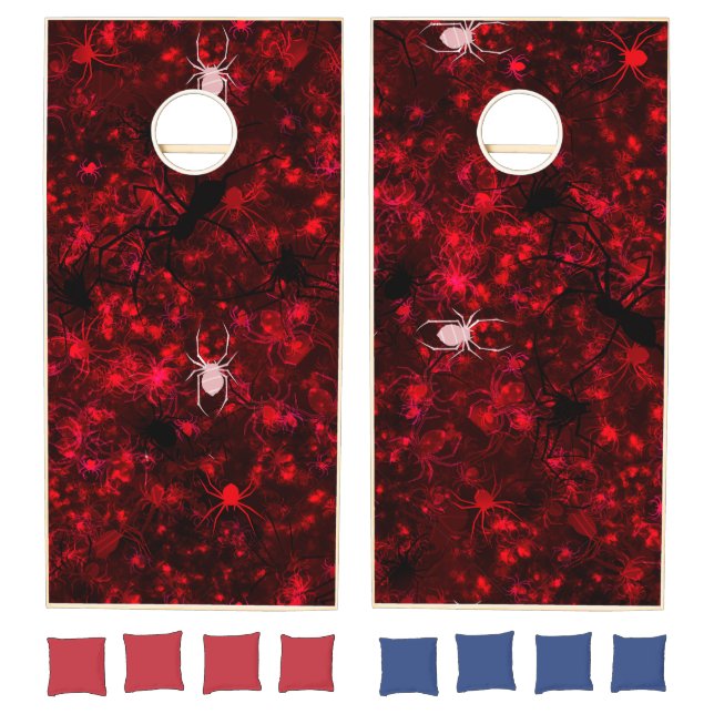 Spider Bean Bag Toss Cornhole Game Set (Set)