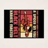 Spider Black Belt Karate Master (Front)