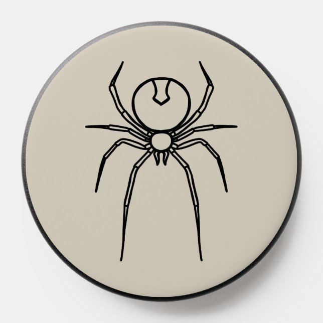 Spider - Bone White and Bat Black PopSocket (Popsocket)