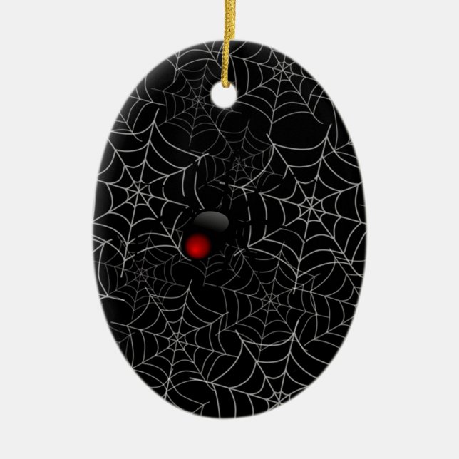 spider ceramic ornament (Front)