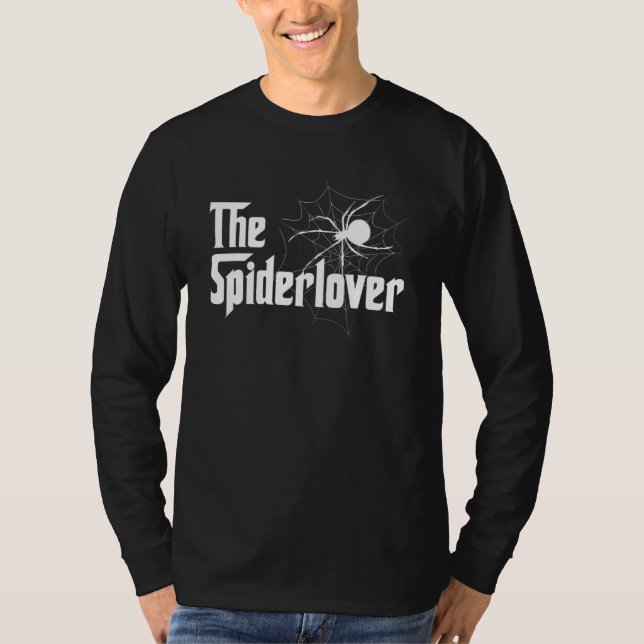 Spider  Cobweb Spiders Web Arachnophile T-Shirt (Front)