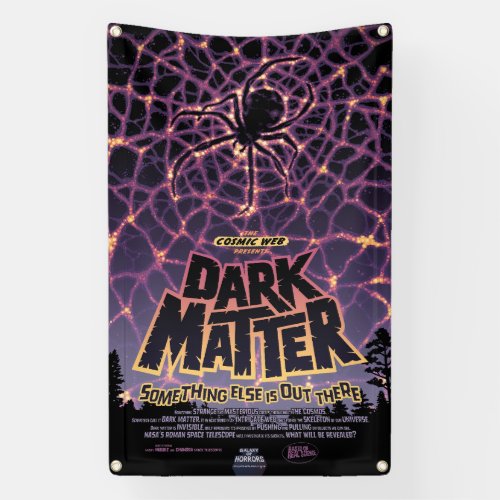 Spider Cosmic Web Halloween Galaxy of Horrors Banner