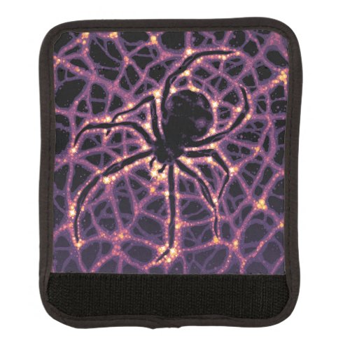 Spider Cosmic Web Halloween Galaxy of Horrors Luggage Handle Wrap