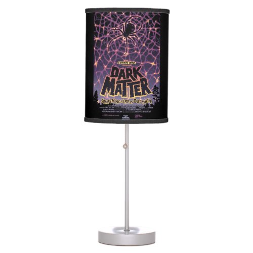 Spider Cosmic Web Halloween Galaxy of Horrors Table Lamp