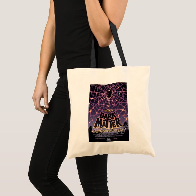 Spider Cosmic Web, Halloween Galaxy of Horrors Tote Bag (Front (Product))