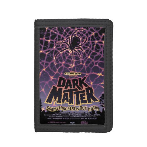 Spider Cosmic Web Halloween Galaxy of Horrors Trifold Wallet