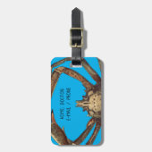 Spider Crabs Personalized Luggage Tags (Front Vertical)