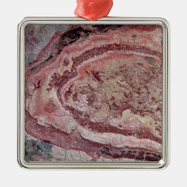 Spider Crater, Western Australia Metal Ornament (Front)