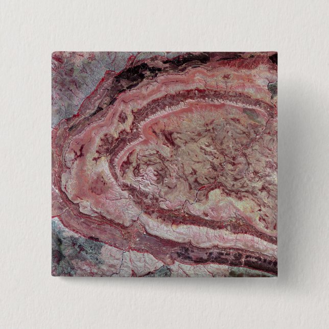 Spider Crater, Western Australia Pinback Button (Front)