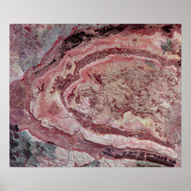 Spider Crater, Western Australia Poster (Front)