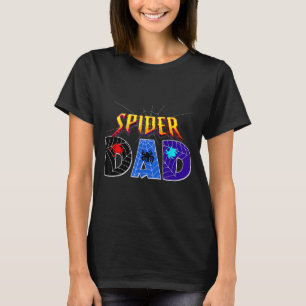 Spider Dad Design Fathers Day Matching Family T-Shirt