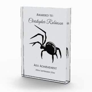 Spider Design Acrylic Award