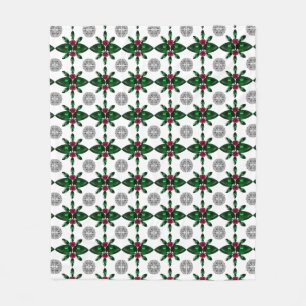 Spider Design Fleece Blanket