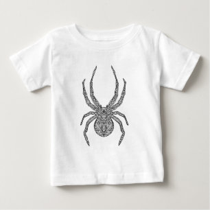 Spider Doodle Baby T-Shirt