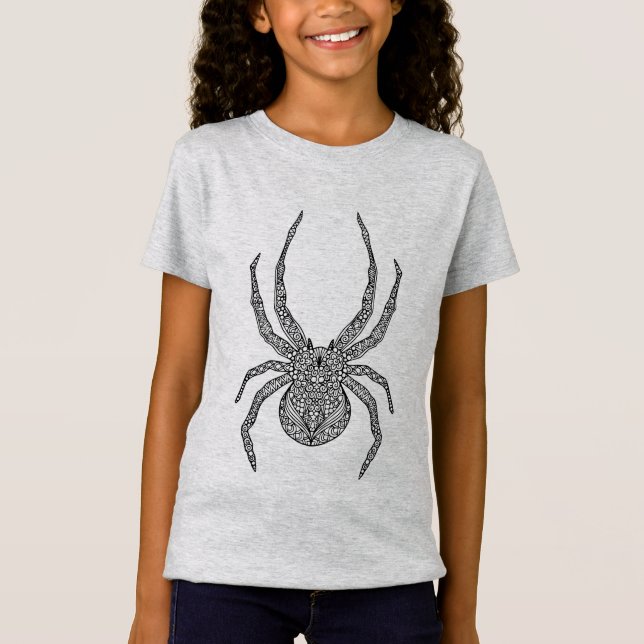 Spider Doodle T-Shirt (Front)