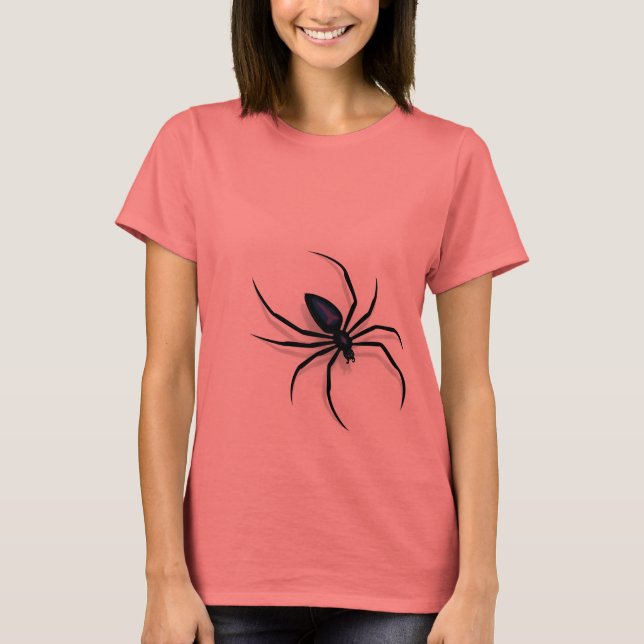 Spider! (down on your left) T-Shirt (Front)