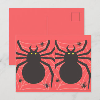 Spider Energy Postcard 🕷️ | Spooky Aesthetic,