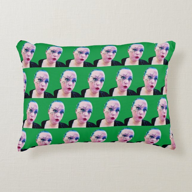 Spider Eye Accent Pillow (Front)