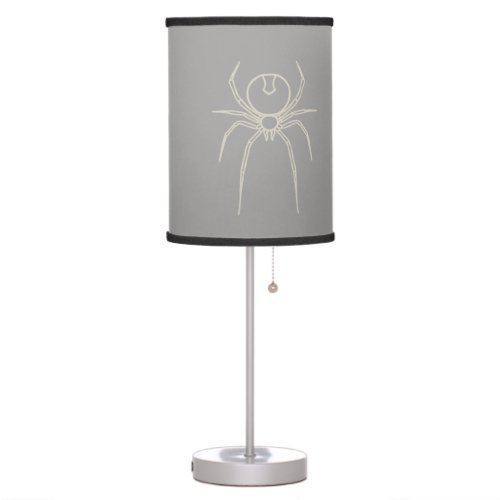 Spider _ Ghost Grey and Bone White Table Lamp