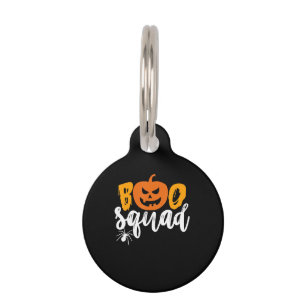 Spider Gift Boo Squad - Pumpkin Spider Halloween Pet ID Tag