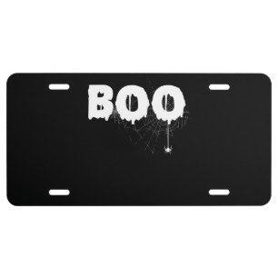 Spider Gift   Halloween Funny Scary Little Spider License Plate